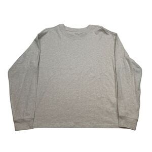 Calvin Klein‎ Performance T-Shirt Womens XS Brown Heather Long-Sleeve Crewneck